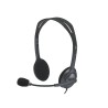 Auriculares Logitech H111 com Microfone, Preto