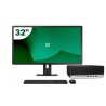 Pack HP 600 G4 SFF i5 8500 16GB SSD 512GB + LCD 32" + Teclado e Rato Sem Fios + WiFi