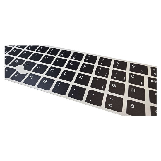 Kit de Autocolantes para Teclado Espanhol HP · ANSI e ISO · Vinil Resistente