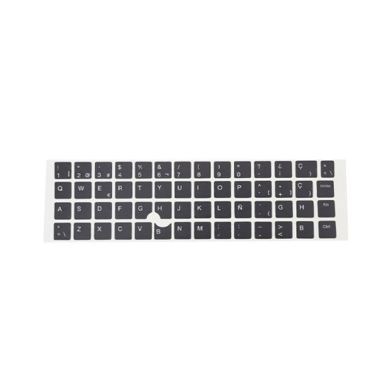 Kit de Autocolantes para Teclado Espanhol HP · Fundo UV · ANSI e ISO