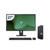 Pack Dell 5070 Micro i5 9500T 8GB SSD 256GB + LCD 27" + Teclado e Rato Sem Fios + WiFi