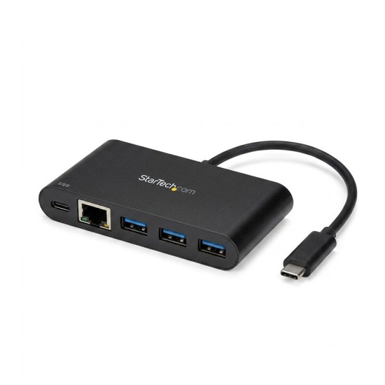 StarTech Adaptador USB-C Multipuertos US1GC303APD · 3x USB 3.0 · RJ45