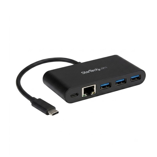 StarTech Adaptador USB-C Multipuertos US1GC303APD · 3x USB 3.0 · RJ45