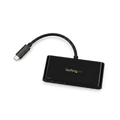 StarTech Adaptador USB-C Multipuertos US1GC303APD · 3x USB 3.0 · RJ45