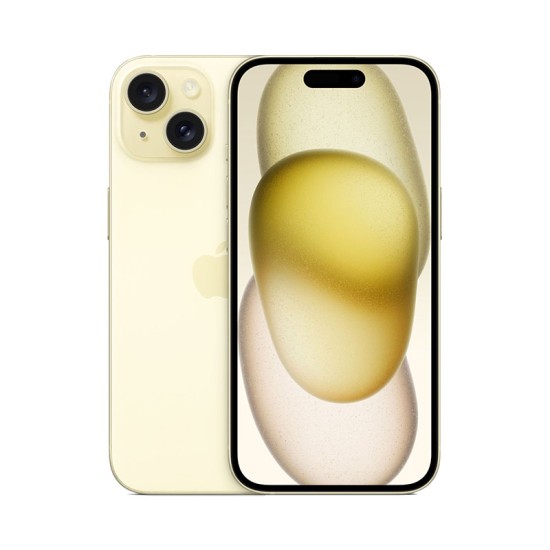 Apple iPhone 15 256GB Amarelo · Smartphone 5G · Apple A16 Bionic