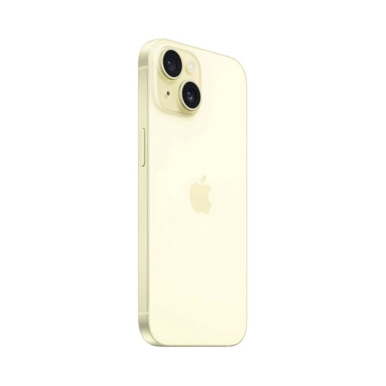 Apple iPhone 15 256GB Amarelo · Smartphone 5G · Apple A16 Bionic