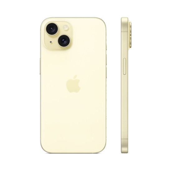 Apple iPhone 15 256GB Amarelo · Smartphone 5G · Apple A16 Bionic