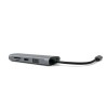 Adaptador Multipuertos 10 em 1 USB-C HUB 4x USB 1x USB-C RJ45 HDMI VGA Jack 3.5 Leitor SD/MicroSD, A+