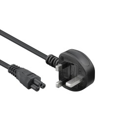 Cable de Alimentação Schuko para C5 UK para Portátil
