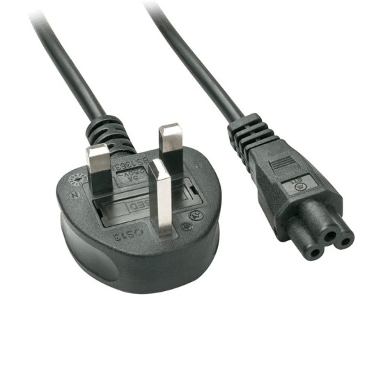 Cable de Alimentação Schuko para C5 UK para Portátil