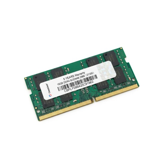 RAM consistente de 16GB DDR4 DIMM 2666MHz