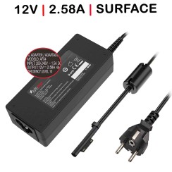 CARREGADOR PARA TABLET MICROSOFT SURFACE PRO 3 PRO 4 12V 2.58A 30W