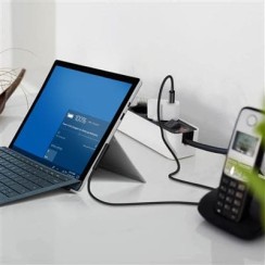 Cable Tipo C 1,5M para Microsoft Surface Pro 3/4/5/6, Surface Laptop/Laptop 2/Go/Studio USB-C, Novo