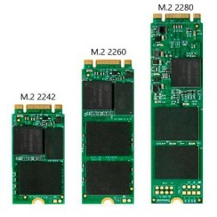 SSD M.2 SATA III 256GB NGFF 2242 2260 2280 para Portátil e PC