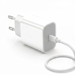 Carregador USB-C PD 20W + Cabo USB-C para USB-C Trançado 1M