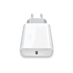 Carregador USB-C PD 20W + Cabo USB-C para USB-C Trançado 1M