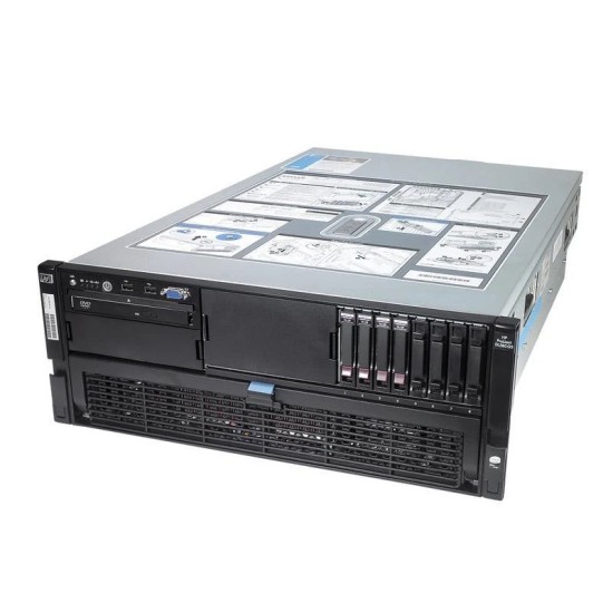 Servidor HP DL580 G5, Dual Xeon E7320, 12GB DDR2