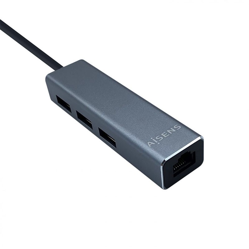 Aisens A106-0401 USB 3.0 para Gigabit Ethernet + HUB 3xUSB