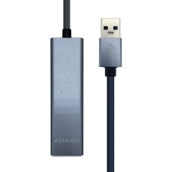 Aisens A106-0401 USB 3.0 para Gigabit Ethernet + HUB 3xUSB