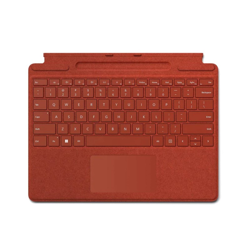 Microsoft Teclado Surface Pro X, Pro 8 e Pro 9 Vermelho