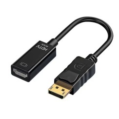 Adaptador DisplayPort para HDMI 4K UHD | DP Macho para HDMI Fêmea