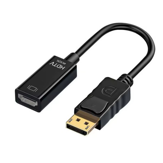 Adaptador DisplayPort para HDMI 4K UHD | DP Macho para HDMI Fêmea