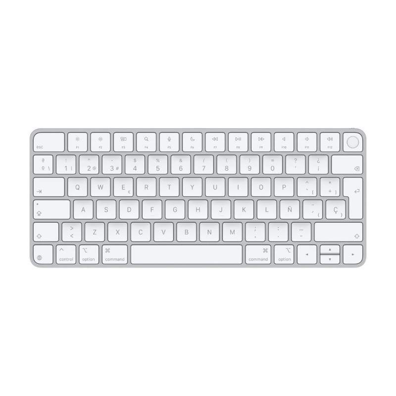Apple Magic Keyboard A2449 Inglês UK Touch ID Prata