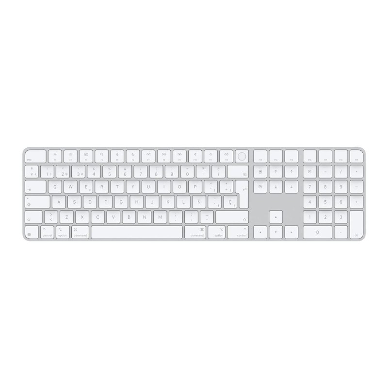 Apple Magic Keyboard A2520 Numérico UK Touch ID Prateado