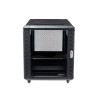 StarTech Armário Rack Fechado 12U 36" para Servidores e Redes, Preto