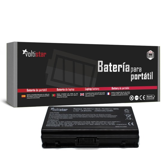 BATERIA PARA PORTÁTIL TOSHIBA SATELLITE EQUIUM PA3591U-1BAS PA3591U-1BRS