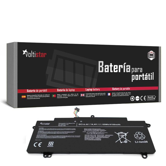 BATERIA PARA PORTÁTIL TOSHIBA TECRA Z40 Z50 Z50-A Z50-A-11H SÉRIE PA5149U-1BRS