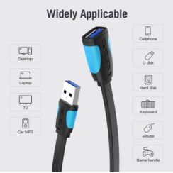 Cabo Extensor de cabo USB 2.0 5m