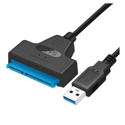 Cabo USB-C para SATA III 2,5" 22 pinos para HDD SSD