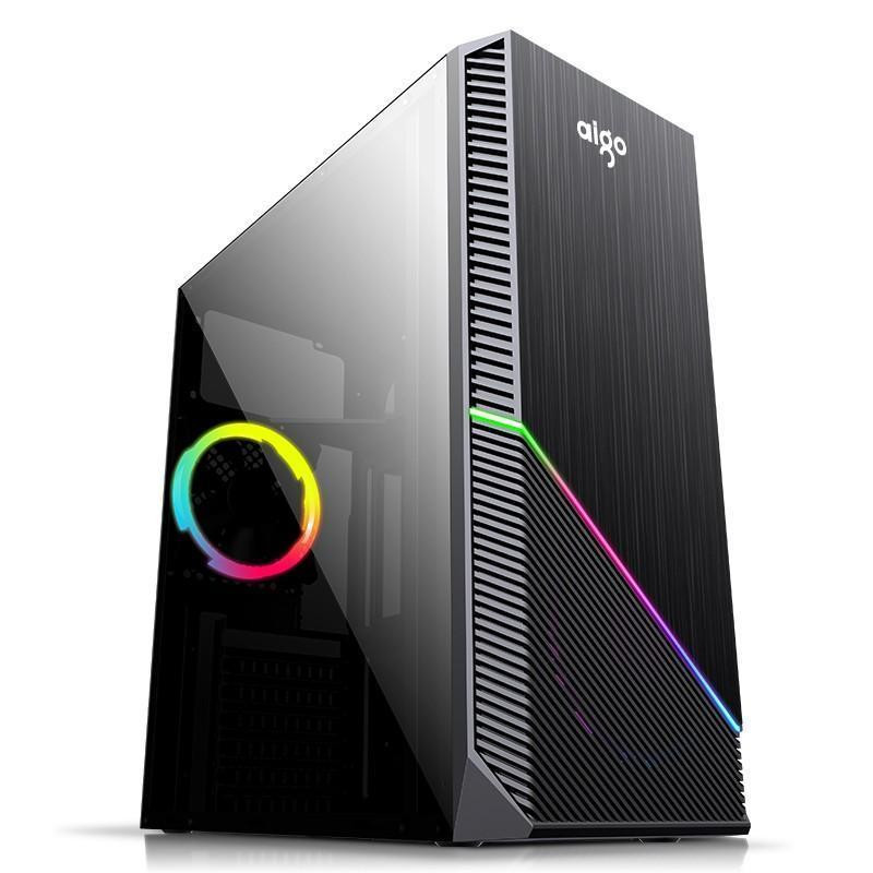 CAIXA GAMING PARA COMPUTADOR DE MESA AIGO RAIMBOW 1
