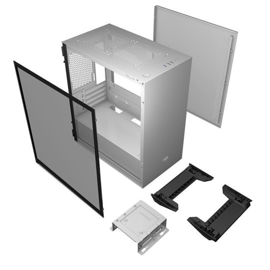 CAIXA GAMING PARA COMPUTADOR DE MESA DARKFLASH DLM22 COR BRANCO M-ATX ITX