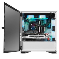 CAIXA GAMING PARA COMPUTADOR DE MESA DARKFLASH DLM22 COR BRANCO M-ATX ITX