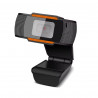 Câmera Web Webcam HD 720P com microfone, USB, Preto, Novo