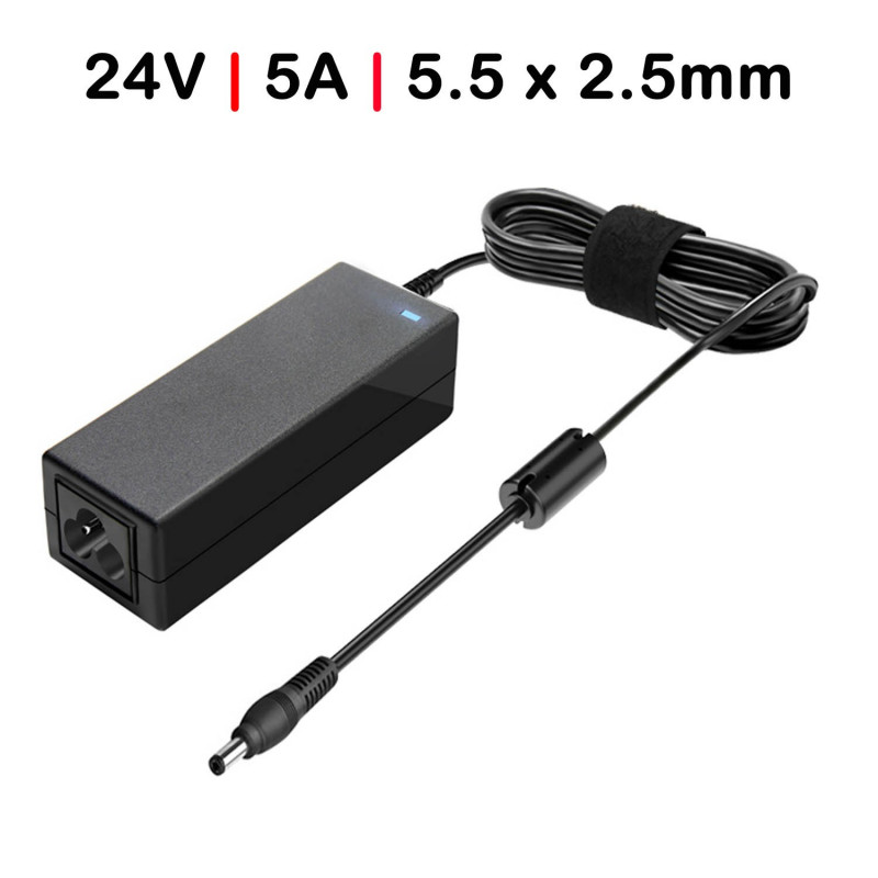 CARREGADOR 24V  5.0A 120W  5.5mm*2.5mm
