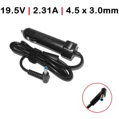 CARREGADOR DE CARRO PARA PORTÁTIL HP SPLIT 19.5V 2.31A 4.5 x 3.0MM 45W