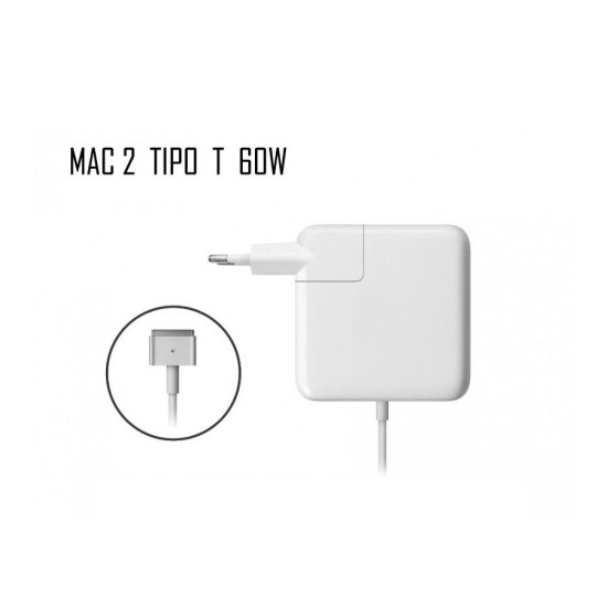 Carregador para Apple 60W MagSafe 2 tipo T