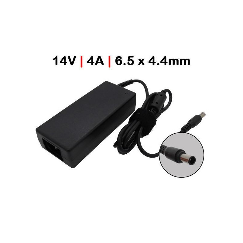 CARREGADOR PARA MONITOR 14V 4A 6,5 X 4,4MM 56W
