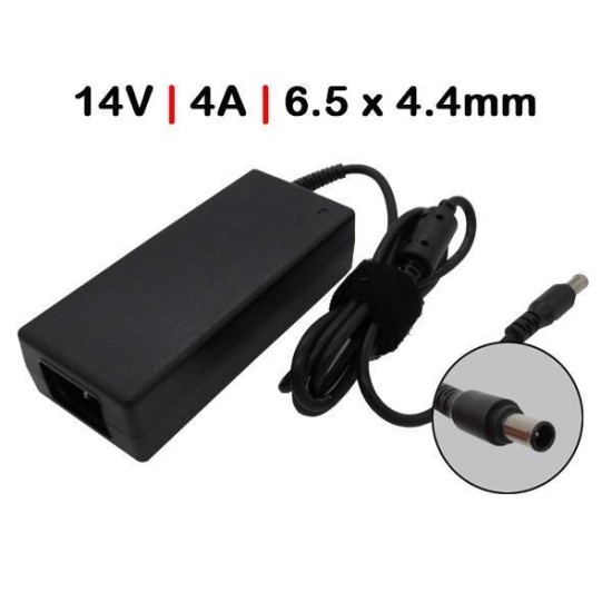 CARREGADOR PARA MONITOR 14V 4A 6,5 X 4,4MM 56W