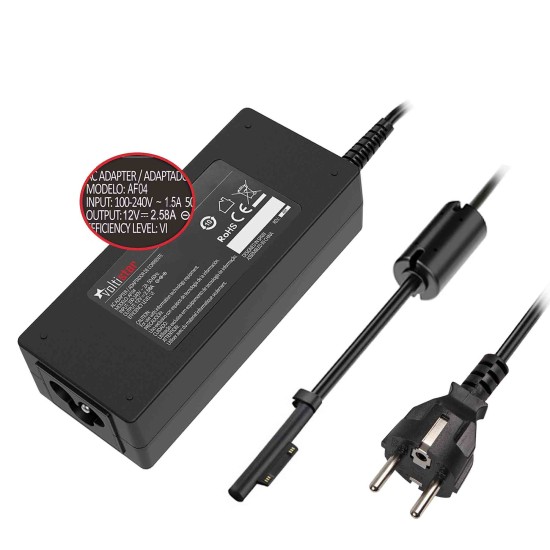 CARREGADOR PARA TABLET MICROSOFT SURFACE PRO 3 PRO 4 12V 2.58A 30W