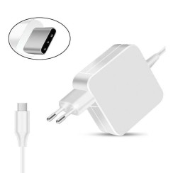 CARREGADOR USB TIPO C USB-C 65W 5V/2.4A 9V/3A 12V/3A 15V/3A 18V/3A 20V/2.25A 20.3V/3A 65W
