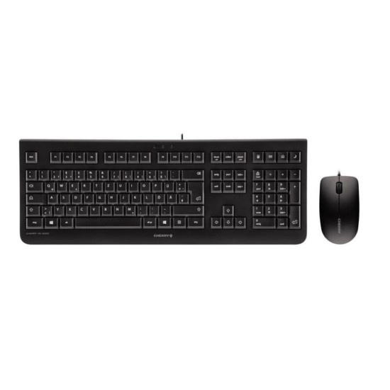 Cherry Teclado + Rato DC 2000 USB, Preto, Novo